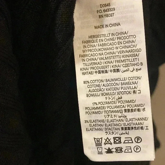 Boden NWT womens midi sweater dress - size 8 - waist cut outs - black - ribbed - Picture 4 of 6